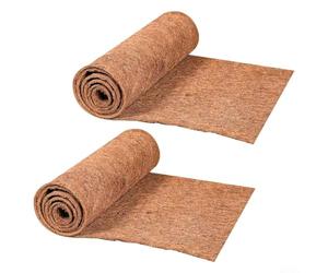 Tapis de plante à base de noix de coco soutenant les microclimats stables, architecture respirante et cycle de vie organique de l'utilisation à l'élimination dans les contextes de jardinage (30 x 100