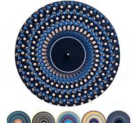 Tapis de Platine à Illusion d'optique de 12 Pouces, avec Effet de Mouvement, Lecteur d'enregistrement visuel cinétique, pour passionné de Musique et collectionneur