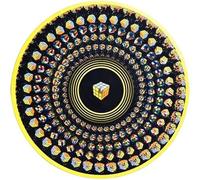 Tapis de Platine à Illusion d'optique de 12 Pouces, avec Effet de Mouvement, Lecteur d'enregistrement visuel cinétique, pour passionné de Musique et collectionneur