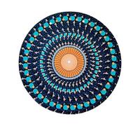 Tapis de platine | Accessoires musicaux à illusion optique de 30,5 cm | Tapis de plateau rotatif, pour DJ, tourne-disque, tapis en vinyle pour exposition d'art, écoute musicale