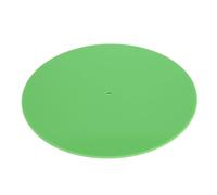 Tapis de Platine en Acrylique, Tapis de Plateau de Disque, Tapis de Tourne-Disque pour Tourne-Disque de 12 Pouces, Antistatique réduit Le Bruit (Green)