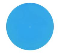Tapis de platine vinyle en acrylique, protège-plateau pour platine vinyle vintage 30 cm (12 pouces), réduit les bruits parasites dus à l'électricité statique et à la poussière, (Bleu transparent)