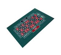 Tapis de Poker Double Face - Nappe en Feutre pour Blackjack, Table en Feutre Texas Hold'em et Jeux de Cartes Blackjack | Tapis de Feutre de de Blackjack, Tapis de Table de Roulette de en