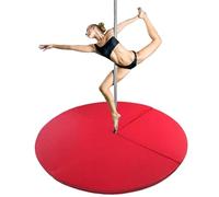 Tapis de Pole Dance Pliable et Portable, avec poignées de Transport, pour Une Pratique en Toute sécurité. Coussin d'entraînement Durable pour Danser et se dépenser en Toute sécurité.