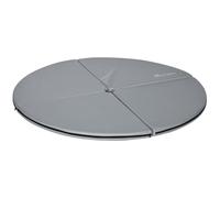 Tapis De Pole Dance Pliable - Pole Dance Mat - Tapis De Protection Ø 150 Cm Épaisseur 5 Cm - Revêtement Pvc Gris