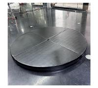 Tapis de pole dance pliable - Tapis de sécurité rond pour gymnastique et yoga, tapis de réception amortissant les chocs pour une protection et une stabilité accrues lors de la danse et des e