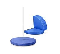 Tapis de Pole Dance Rond - SereneLife - Léger, Pliable et Portable - Bleu - 150 x 150 x 11,9 cm