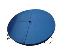 Tapis De Pole Dance Tapis de pole dance en acier, équipement gymnastique, tapis d'exercice pliable for le yoga, l'entraînement, la gym à domicile, Pilates et fitness(Blue)