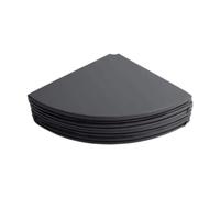 Tapis De Pole Dance Tapis de yoga rond et pliable for pole dance, idéal for l'entraînement en intérieur, le Pilates, fitness studio(Black)