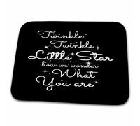 Tapis De Porte Brille Petite Étoile, Un Doux Dicton D'Enfance Durable Paillasson Entree Robuste Paillasson Interieur Entrées pour Porches Couloirs Salons