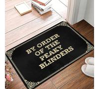 Tapis de porte de ferme extérieur par Order of The Peaky Blinders Paillasson printemps Tapis de bienvenue extérieur Cave Man Bar (couleur : couleur, taille : 65 x 90 cm)