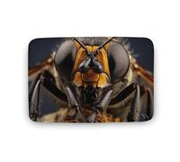 Tapis de porte d'entrée pour intérieur et extérieur Motif mouche noire Convient pour chambre à coucher, bureau
