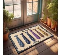 Tapis de porte d'extérieur Grandes attaches Jiu-Jitsu : un mélange d'esprit d'arts martiaux et élégant paillasson, décoration de patio, tapis d'extérieur pour entrée de maison (40 x 60 cm)
