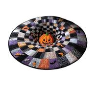 Tapis de porte d'illusion 3D d'Halloween, tapis matelassé antidérapant