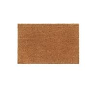 Vidaxl Tapis De Porte Naturel 65x100 Cm Fibre De Coco Touffeté