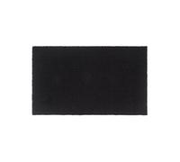 Vidaxl Tapis De Porte Noir 90x150 Cm Fibre De Coco Touffeté