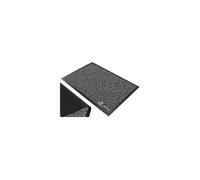 vounot® Tapis de Porte Paillasson d'Entree Interieur et Extérieur Tapis Antidérapant et Anti-Poussière Tapis d’entrée Imperméable Lavable 90x150cm Gris-Noir