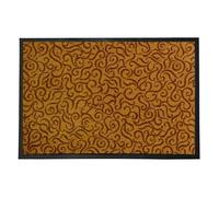 Tapis de Porte Paillasson d'entrée Brasil Beige 90 x 120 cm