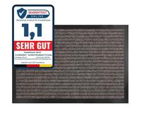 Tapis de Porte Paillasson d'entrée Dura Beige 150 x 180 cm
