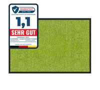 Tapis de Porte Paillasson d'entrée Rhine Vert citron 90 x 150 cm
