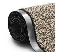 Tapis de Porte Paillasson d'entrée SKY Performa, Ocre-noir, 40 x 60 cm
