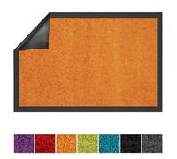 Tapis de Porte Paillasson d'entrée Use&Wash Orange 200 x 100 cm