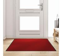 Tapis De Porte Rectangulaire Vidaxl Rouge 120x180 Cm