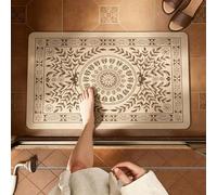 Tapis de porte,tapis de bain doux et absorbant,tapis de buanderie à séchage rapide pour baignoire,sol de cuisine,alimentation pour animaux domestiques,couloir,passage,cuisine,salle(40x60cm)