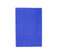 Tapis de poste de travail résistant à la température, règle intégrée pour la maintenance du téléphone et de l ' ordinateur, textures antidérapantes, tapis d ' établi de soudure antidérapant