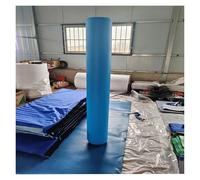Tapis de poteau de basket-ball, base trapézoïdale pour cerceau extérieur, matériau PU, plaques de protection imperméables pour terrain de sport, design durable, haute résistance aux chocs