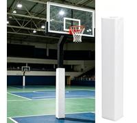 Tapis de poteau de basket-ball de 1,2 cm d'épaisseur, absorbant les chocs, 121,9 cm de haut, protecteur de poteau carré, housse imperméable enveloppante pour terrains de basket-ball et cerceaux de