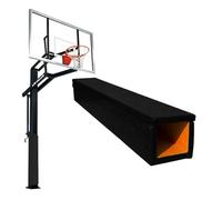 Tapis de poteau de basket-ball - Design carré pour garage et sous-sol - Rembourrage résistant aux intempéries pour une sécurité et une stabilité accrues