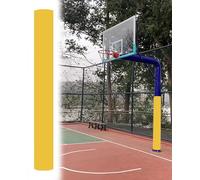 Tapis de poteau de basket-ball - Rembourrage de poteau de jeu pour plus de sécurité - Barrière contre les collisions par tous les temps - Enveloppe de soutien durable pour salle de sport et garage