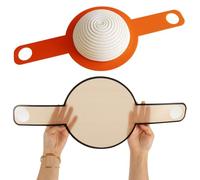 Tapis de pour en Silicone - Tapis De Antiadhésif Résistant Au Four | Sangle Silicone Pour Et Liners De Dutch Oven - Pour Cuisson du au Levain Amateur à la Maison et Pâtissier