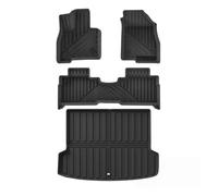 Tapis de pour Sol Voiture pour Chery Explore 06/JAECOO J7 PHEV 2024-2026 | Conduite à gauche, SHS hybride uniquement, TPE, noir, fibre synthétique(LHD 4PCS)