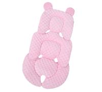 Tapis de poussette pour bébé - Coussin réversible confortable et ergonomique - Coussin respirant - Accessoire de promenade longue durée - Objet - Couche de soutien douce double face pour le bébé