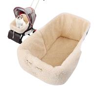 Tapis de poussette pour chien 32x53x27cm - Tapis de poussette d'hiver pour chien et chat | Doublures magnétiques pour chiots chatons | Voyage en plein air promenade parc plage café voiture vétérinaire