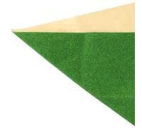 Tapis de prairie artificielle pour modélisme, paysage ferroviaire, modélisme, loisirs créatifs (vert moyen) 25 x 25 cm