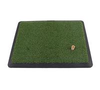 Tapis de Pratique de Golf, Velours, Portable et antidérapant, pour Jardin, Cour, Bureau, Utilisation intérieure et extérieure, Gazon d'ingénierie Durable 44,4 x 34 cm