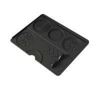 Tapis de pressage de café, base antidérapante en silicone pour distribution, accessoire de bar résistant à la chaleur pour plan de travail maison passionné