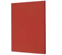 Tapis de presse en silicone résistant à la chaleur pour Cricut Easypress 2 - Rouge - Compatible avec divers projets de repassage tels que des t-shirts et des bannières - 290 x 380 mm (290 x 380 x 8 mm