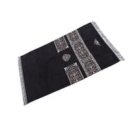 Tapis de Prière avec Franges en Coton Doux Portable pour Méditation Femmes Hommes Enfants