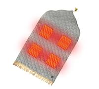 Tapis de Prière Chauffant | Coussin de Sol à Température Réglable | Tapis Chauffant Électrique Pour Les Prières - pour Méditation Yoga Entraînement Jardin Siège Auto Canapé Tente Seniors Adultes