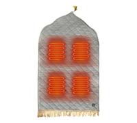 Tapis De Prière,Coussin Confortable Pour La Peau - Tapis de Prière Électrique Chauffant - pour Méditation Yoga Entraînement Jardin Siège Auto Canapé Tente Seniors Adultes