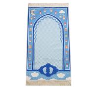 Tapis de prière IHVAN pour enfants - Sajadah Janamaz avec motif, doux et de voyage