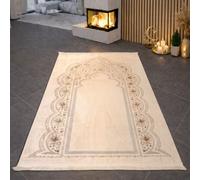 Tapis de prière moderne avec motif mihrab élégant