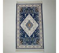 tapis de priere musulman,Tapis de prière de l’Islam avec glands,tapis de prière musulman portable de Perse pour le voyage,tapis de prière traditionnel turc à motif de médaille en velours doux épais