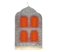 Tapis de Prière - Protection des Genoux à Chauffage Rapide - Natte De Prière Chauffante Électrique | Pour Yoga Méditation Jardin Siège Auto Canapé Tente Seniors Adultes Hommes Femmes