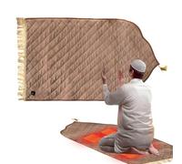 Tapis de Prière - Protection Pour Les Genoux Et Le Front - Tapis Chauffant Électrique pour la Prière | Pour Yoga Méditation Jardin Siège Auto Canapé Tente Seniors Adultes Hommes Femmes