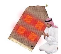 Tapis de Prière | Protection Pour Les Genoux Et Le Front,Tapis Chauffant Électrique Pour Les Prières | Pour Yoga Méditation Jardin Siège Auto Canapé Tente Seniors Adultes Hommes Femmes
